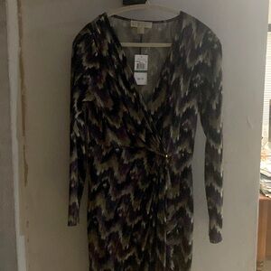 Michael Kors midi dress, large. NWT